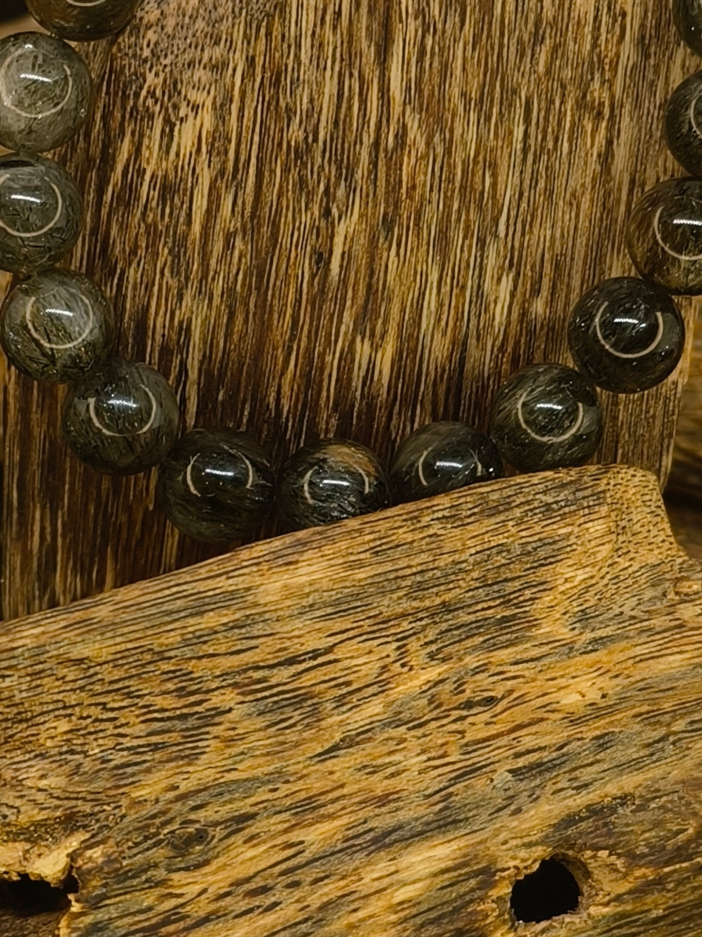 Green hair tourmaline